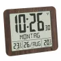 Despertador digital TFA-Dostmann 60.4518.08 madeira LCD 433 MHz