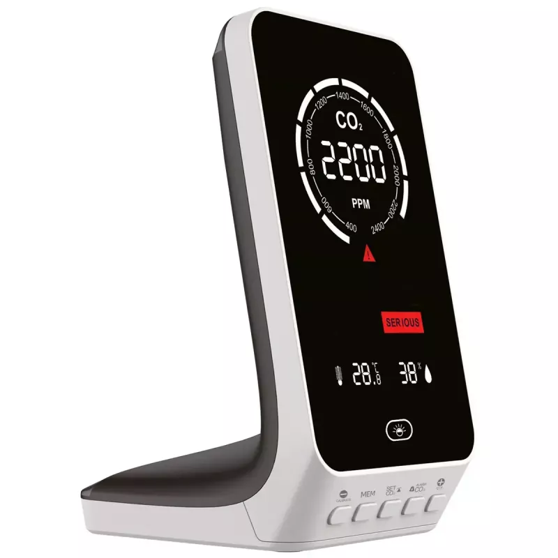 Monitor de CO2 tfa dostmann AIRCO2NTROL UP 31.5010 — visor digital, CO2, temperatura, humidade