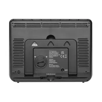TFA-Dostmann View Pro preto DC/pilha Wi-Fi anemómetro termómetro higrómetro barómetro