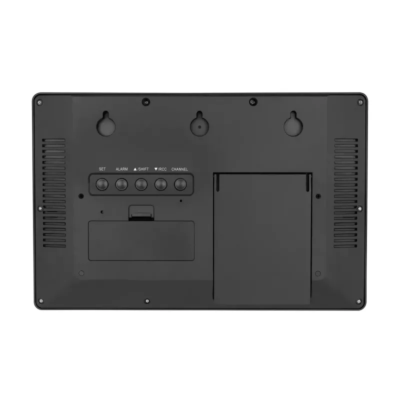 Despertador digital TFA-Dostmann 60.4524.01 preto LCD a pilhas