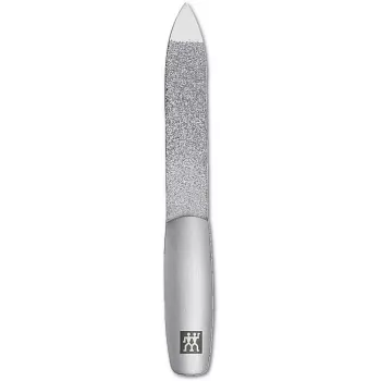 Lima de unhas ZWILLING Premium Saphir 90 mm 88326-091-0 — lima de unhas metálica com revestimento de safira 90 mm