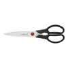 Tesoura de cozinha ZWILLING TWIN L 230 mm, lâminas de aço inoxidável, cabo preto, utilização universal