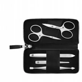 Conjunto de manicura e pedicura 5 peças da ZWILLING — inclui tesoura de unhas; vegan