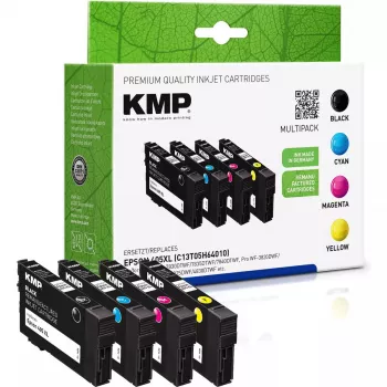 Cartucho de tinta KMP 1656,4005 preto, ciano, magenta, amarelo