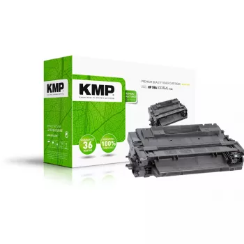 KMP H-T231 cartucho de toner, preto, alta capacidade (alternativa a HP CE255X / 55X)