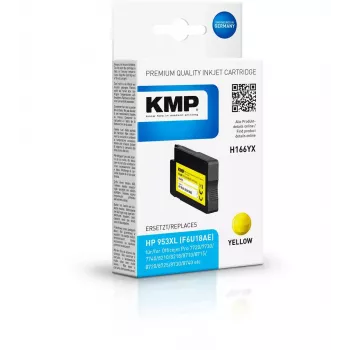 Cartucho de tinta KMP 1748,4009 compatível alto rendimento amarelo