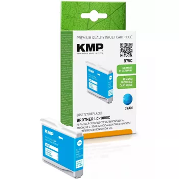 Cartucho KMP Brother LC-1000C LC51C ciano