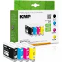 Cartucho KMP Brother LC-1000VAL Multip. 400-500S preto