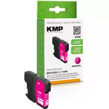 Cartucho KMP Brother LC-1100M magenta