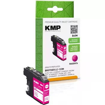 Cartucho KMP Brother LC-123M magenta
