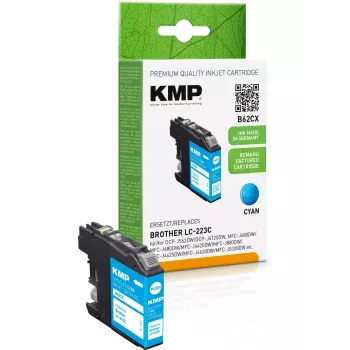 Cartucho KMP Brother LC-223C ciano