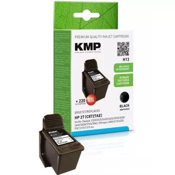 Cartucho KMP HP C8727AE N.º 27 preto