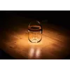 Candeeiro de mesa Krinner LUMIX Deco Glass Basic LED transparente bambu vidro