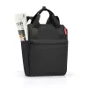 Mala de ombro Reisenthel allrounder R poliéster preto mulher 12 L