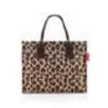 Saco tote Reisenthel daily shopper preto castanho poliéster