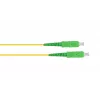 Cabo de fibra ótica Good Connections LW-S907LASA 7,5 m FTTH G.652D LC para SC amarelo