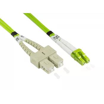 Cabo de fibra ótica Alcasa LW-820LS5 20 m LC SC verde