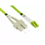 Cabo de fibra ótica Alcasa LW-820LS5 20 m LC SC verde