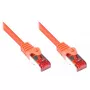 Cabo de rede Alcasa 30 m Cat6 S/FTP laranja