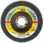 Disco de lamelas de lixa KLINGSPOR SMT 924 125x22,23 mm grão 80