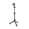König & Meyer 19782 1/4 polegadas aço preto