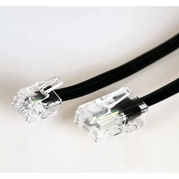 Cabo S-Impuls 1 m — RJ45 (8/4) para RJ11 (6/4) cabo adaptador de telefone