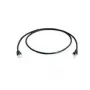 Cabo patch sem halogéneos Telegaertner L00006A0053 Cat6a S/FTP, 15 m, preto
