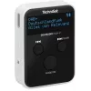 Rádio portátil TECHNISAT DIGITRADIO mobil 2 — DAB+ / FM, OLED 0,91 polegadas, 3,5 mm, USB-C, Li-Ion 500 mAh, preto/branco