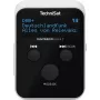Rádio portátil TECHNISAT DIGITRADIO mobil 2 — DAB+ / FM, OLED 0,91 polegadas, 3,5 mm, USB-C, Li-Ion 500 mAh, preto/branco