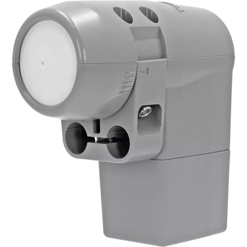 LNB TechniSat UNYSAT 11,7–12,75 GHz, conector F, feedhorn Ø4 cm, 140 mA, cinzento