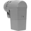 LNB TechniSat UNYSAT 11,7–12,75 GHz, conector F, feedhorn Ø4 cm, 140 mA, cinzento