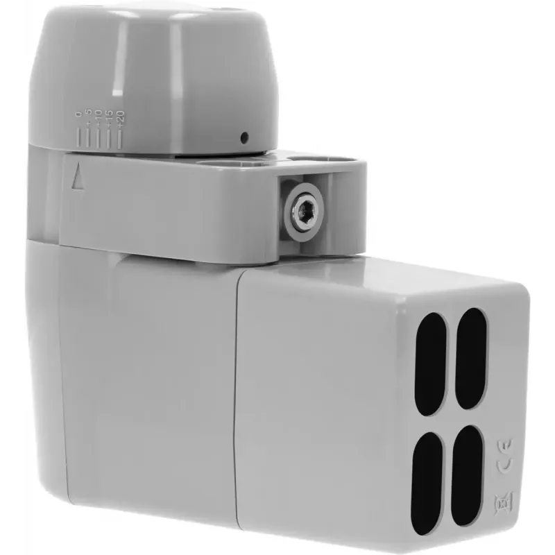 LNB TechniSat UNYSAT 11,7–12,75 GHz, conector F, feedhorn Ø4 cm, 140 mA, cinzento