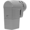 LNB TechniSat UNYSAT 11,7–12,75 GHz, conector F, feedhorn Ø4 cm, 140 mA, cinzento