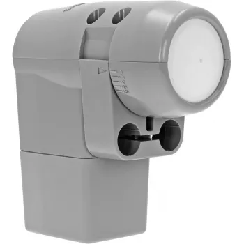 LNB TechniSat UNYSAT 11,7–12,75 GHz, conector F, feedhorn Ø4 cm, 140 mA, cinzento