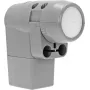 LNB TechniSat UNYSAT 11,7–12,75 GHz, conector F, feedhorn Ø4 cm, 140 mA, cinzento