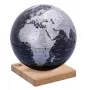 Globo político TROIKA EXPLORER 360° 25 cm Classic mesa preto prateado