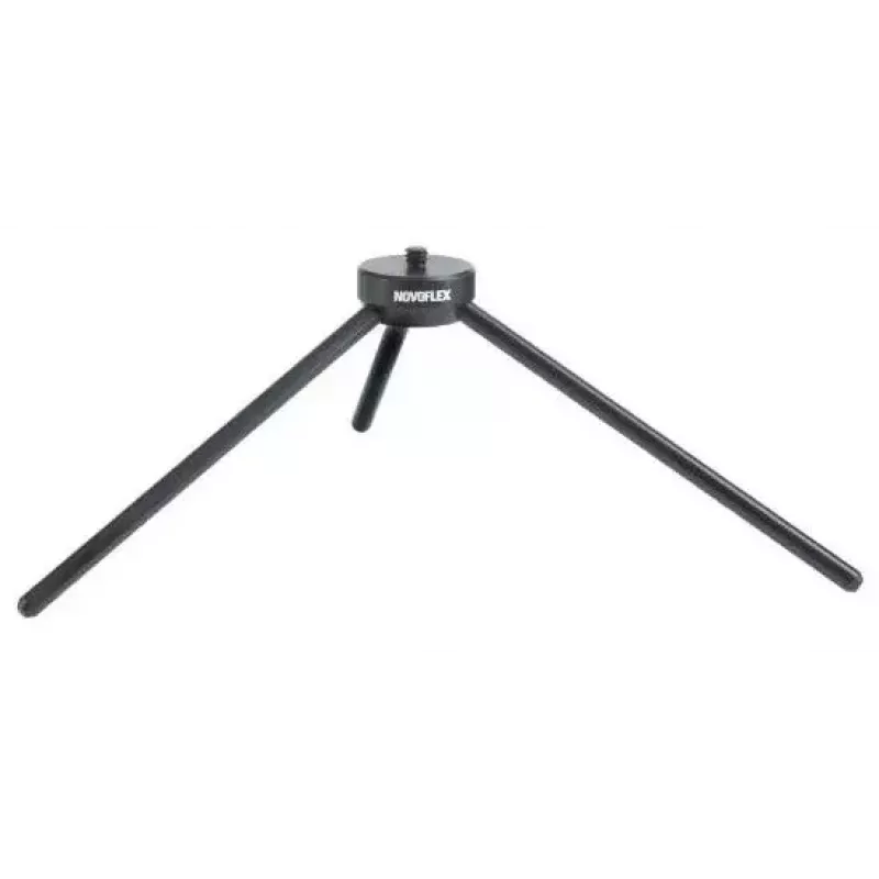 Tripé Novoflex MicroStativ 3 pernas preto azul