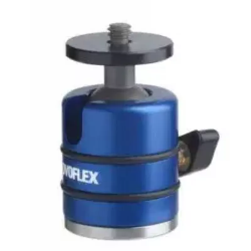 Tripé Novoflex MicroStativ 3 pernas preto azul
