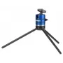 Tripé Novoflex MicroStativ 3 pernas preto azul