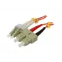 Cabo de fibra ótica Synergy 21 S216730 1,5 m 2x LC 2x SC Laranja