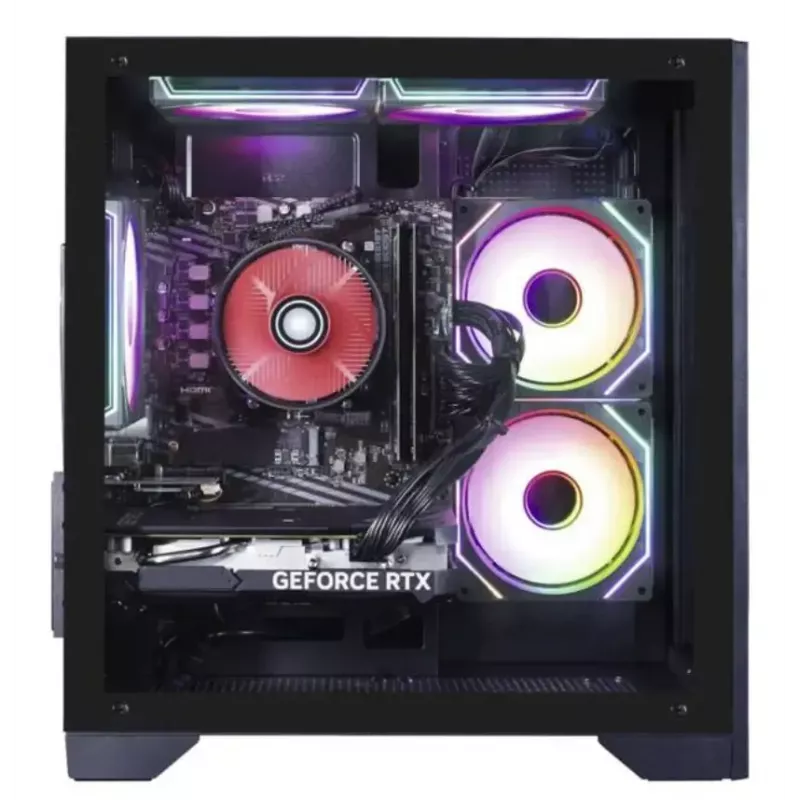 Workstation PC Hyrican PCK07796 — AMD Ryzen 7 5700X, 16 GB DDR4, 1 TB SSD, NVIDIA GeForce RTX 5060 Ti, Windows 11 Home, Preto