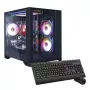 Workstation PC Hyrican PCK07796 — AMD Ryzen 7 5700X, 16 GB DDR4, 1 TB SSD, NVIDIA GeForce RTX 5060 Ti, Windows 11 Home, Preto