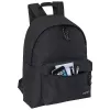 Mochila PEDEA Style para dispositivos até 33,8 cm (13,3 polegadas), Preto, 1 bolso frontal, pega de transporte, alça de ombro