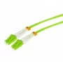 Cabo de fibra ótica Tecline 796LL00 LC OM5 0,5 m verde-claro