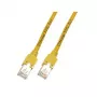 Cabo de rede EFB Elektronik RJ45 S/UTP Cat5e RJ-45 RJ-45 3 m amarelo