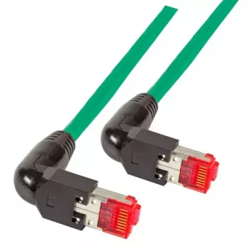Cabo de rede EFB Elektronik K4137GN.1.5 RJ-45 Cat6a 1,5 m verde
