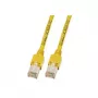 Cabo de rede EFB Elektronik K8015.0,50 RJ-45 Cat5e 0,5 m amarelo