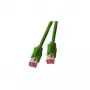 Cabo de rede EFB Elektronik RJ45 S/FTP Cat6a verde 20 m
