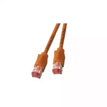 Cabo de rede EFB Elektronik K8056.2 RJ-45 Cat6a 2m laranja