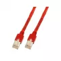 Cabo de rede EFB Elektronik Cat.5e RJ-45 vermelho 3m